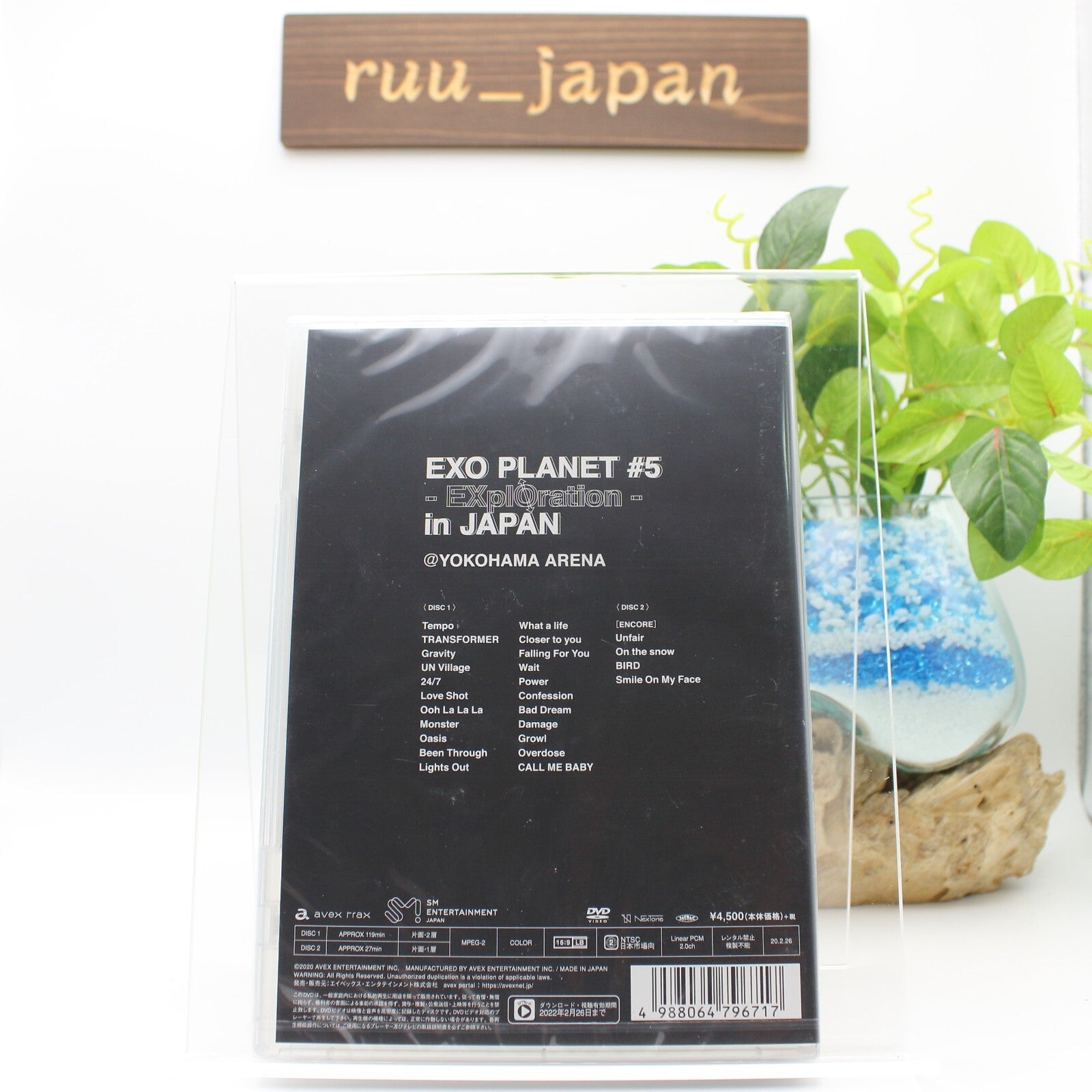 New EXO-EXO PLANET #5 - EXPLORATION - IN JAPAN-JAPAN 2 DVD Japan