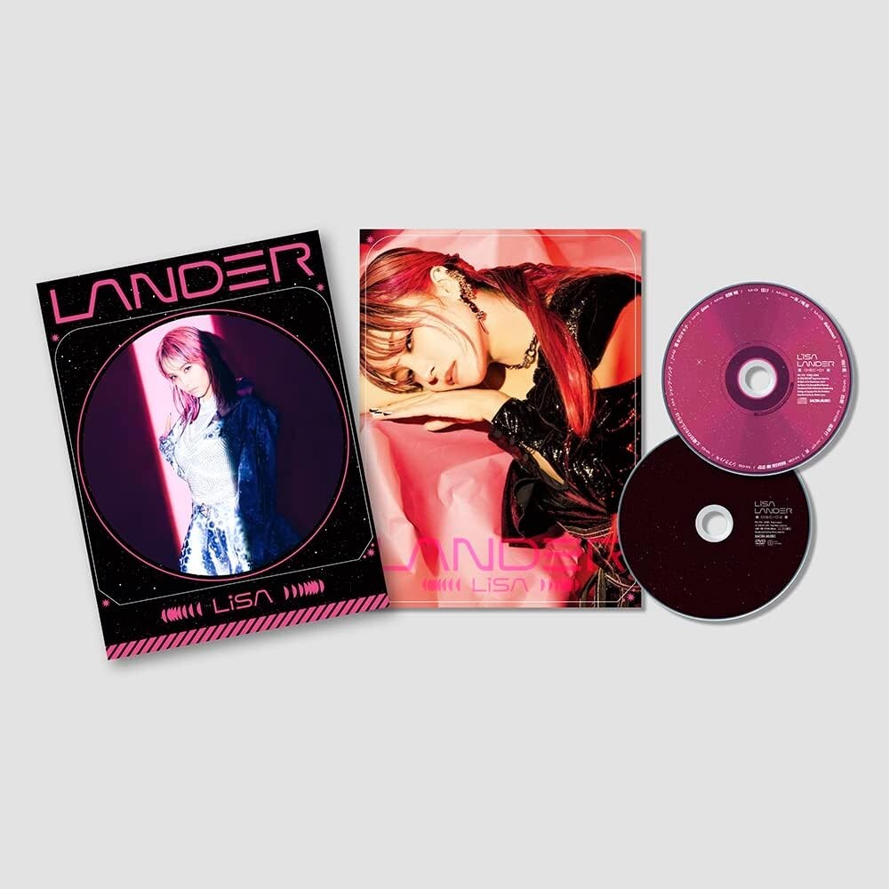 New LiSA LANDER First Limited Edition Type B CD DVD Photobook From Japan