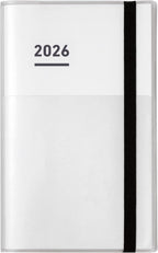 Kokuyo Jibun Techo First Kit Planner 2026 Monthly/Weekly A5 Slim White NEW