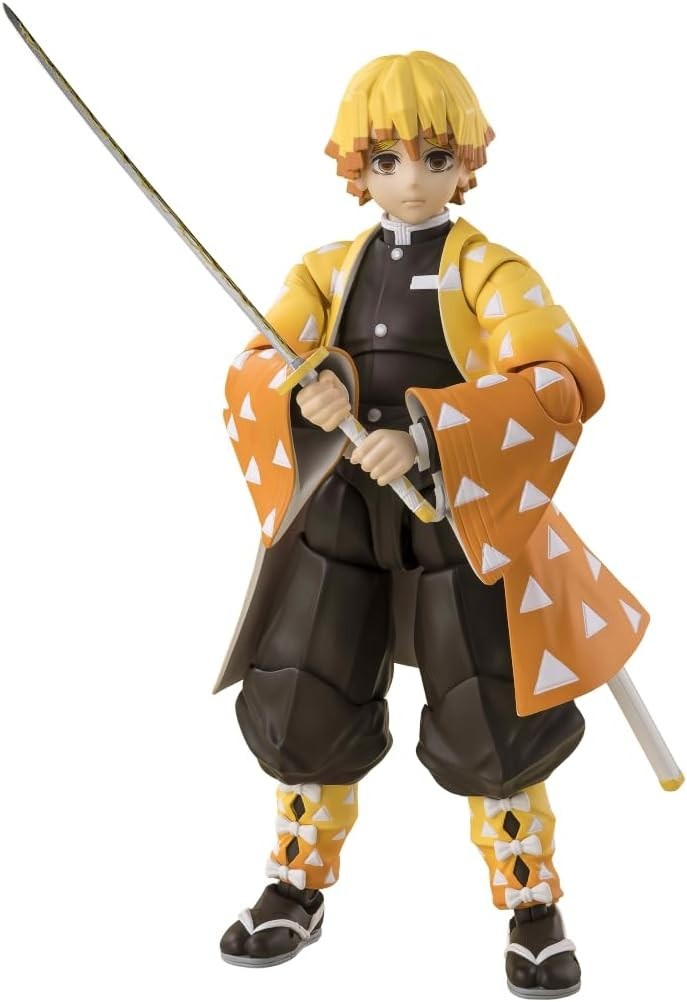 Im-Stock Bandai S.H.Figuarts SHF Figure Agatsuma (Demon Slayer: Kimetsu Yaiba)