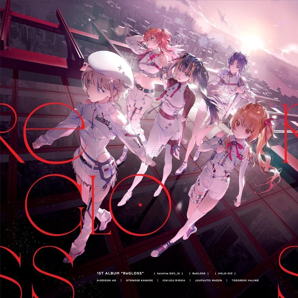 New ReGLOSS 1st Album CD ReGLOSS hololive DEV_IS HOLO-13