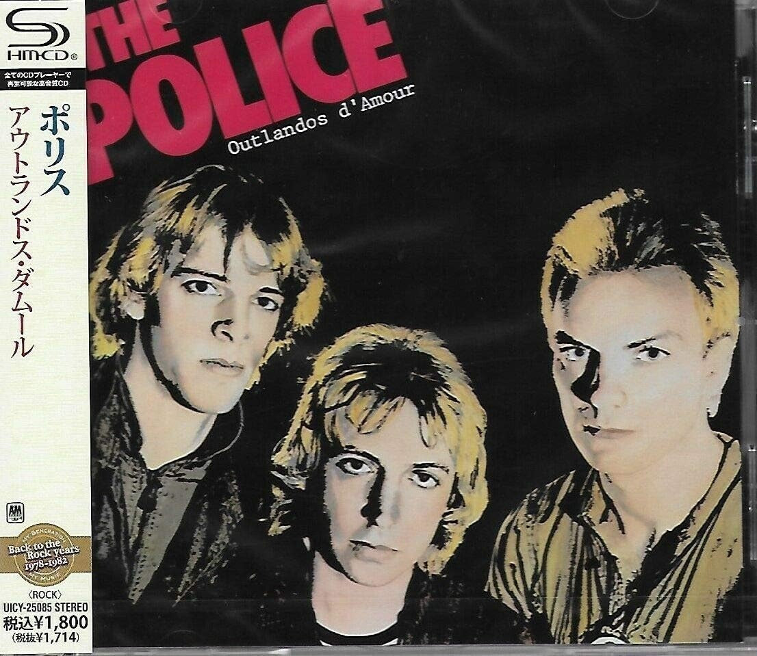 The Police SEALED BRAND NEW SHMCD Outlandos dAmour Enhanced Video OBI Japan
