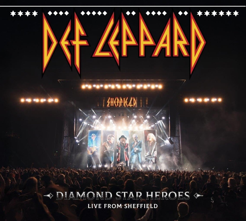 DEF LEPPARD DIAMOND STAR HEROES LIVE FROM SHEFFIELD JAPAN 2 SHM CD NEW