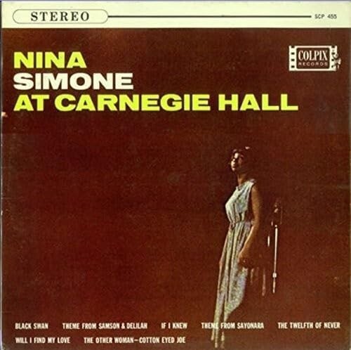 NINA SIMONE-AT CARNEGIE HALL-JAPAN SHM-CD WARNER MUSIC JAPAN 2017 NEW