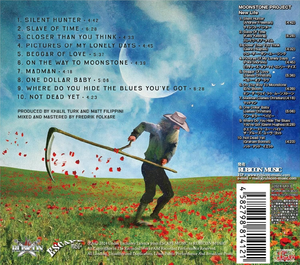 New MOONSTONE PROJECT New Life CD Glenn Hughes Ian Paice Graham Bonnet E.Bloom