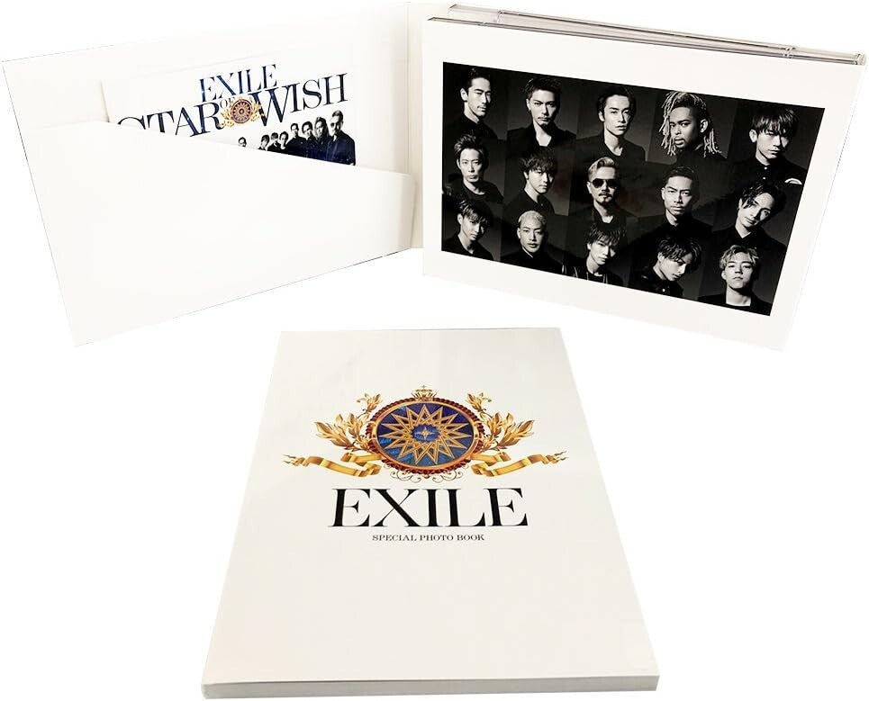 EXILE STAR OF WISH Deluxe Edition CD 3 DVD Photobook Japan New