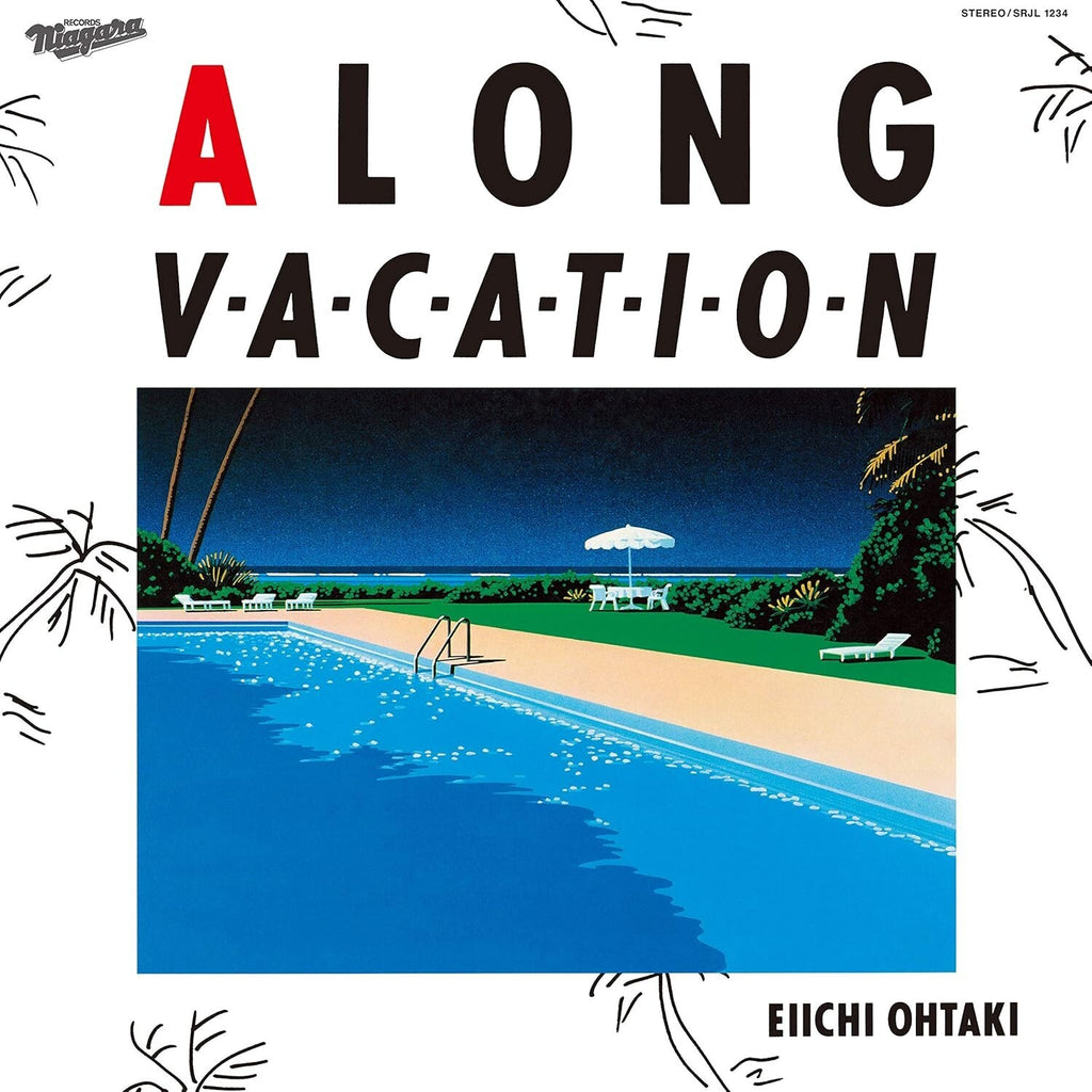 New Eiichi Ohtaki / A LONG VACATION 40th Anniversary Edition Clear Blue Vinyl LP