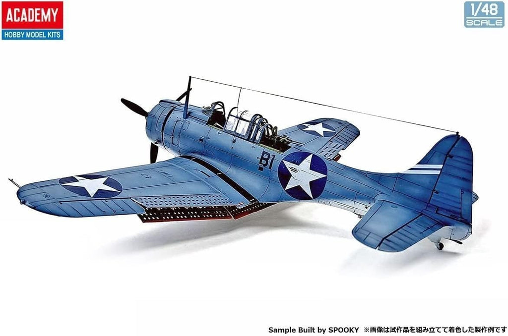 Academy 12345 1/48 US Navy SBD-3 Dauntless  Operation Midway Plastic Model NEW