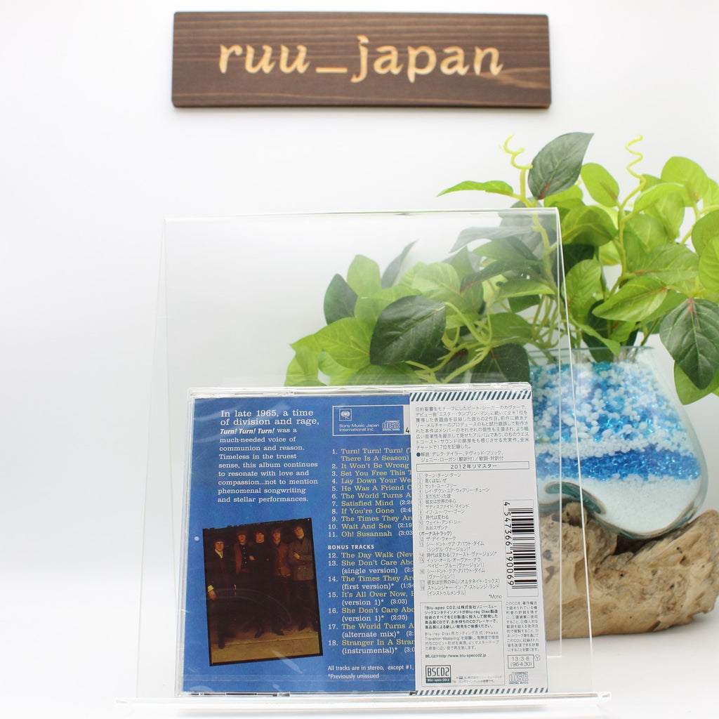 The Byrds CD(BSCD2) Turn Turn! Turn! Japan OBI New