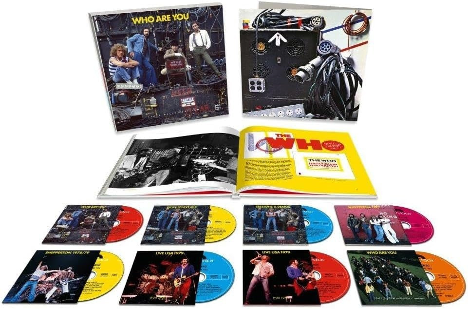 The Who Who Are You Super Deluxe Japan Edition CD 7 SHM-CD + Hardcover Book NEW