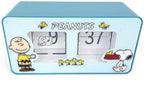 [Perfect World Tokyo] Snoopy Flip Clock Clock Interior Snubbull NEW
