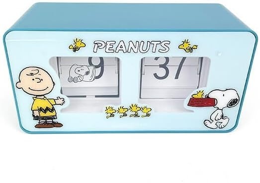 [Perfect World Tokyo] Snoopy Flip Clock Clock Interior Snubbull NEW