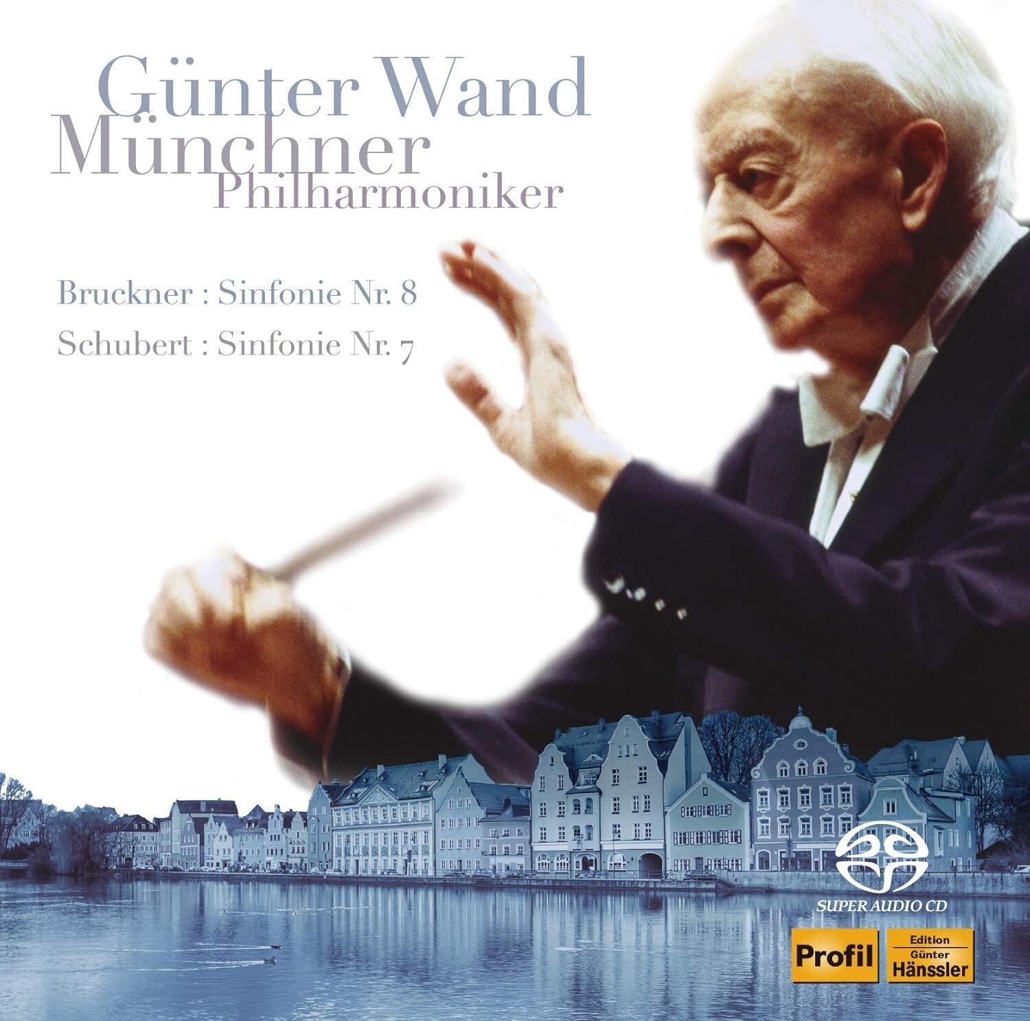 Gunter Wand Münchner Philharmoniker Bruckner Schubert 2 SACD Hybrid JAPAN NEW