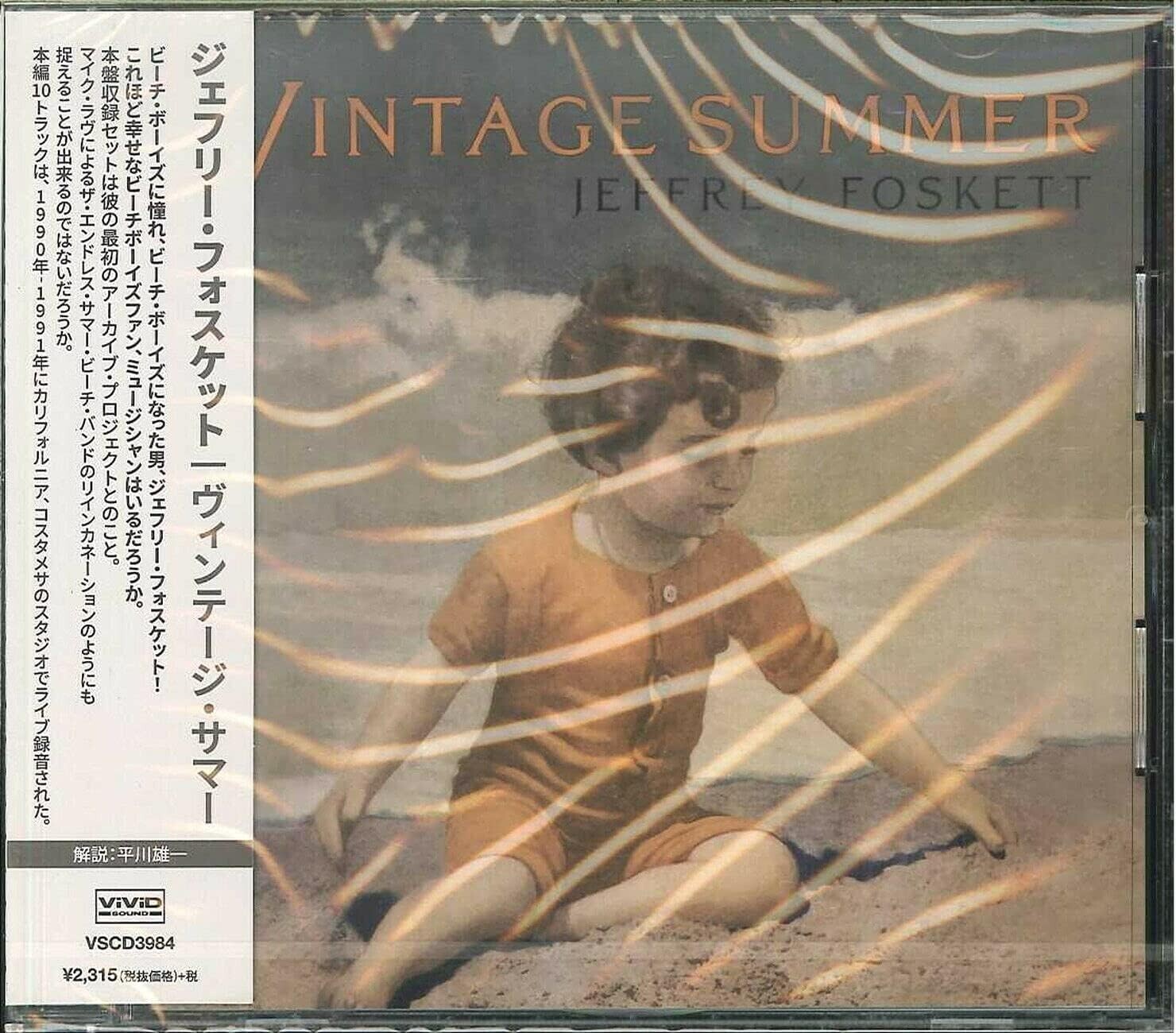 Jeffrey Foskett Vintage Summer Japan Music CD New