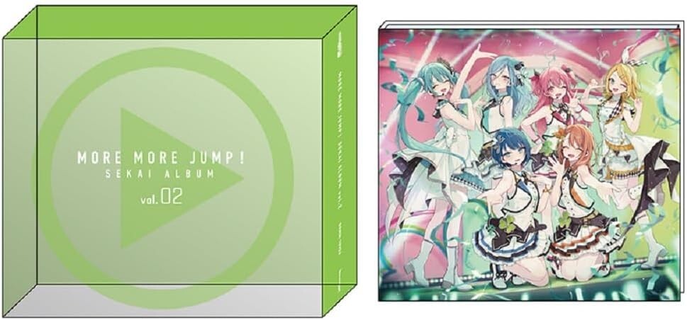 MORE MORE JUMP SEKAI ALBUM vol.2 Limited Edition CD+Goods Japan NEW