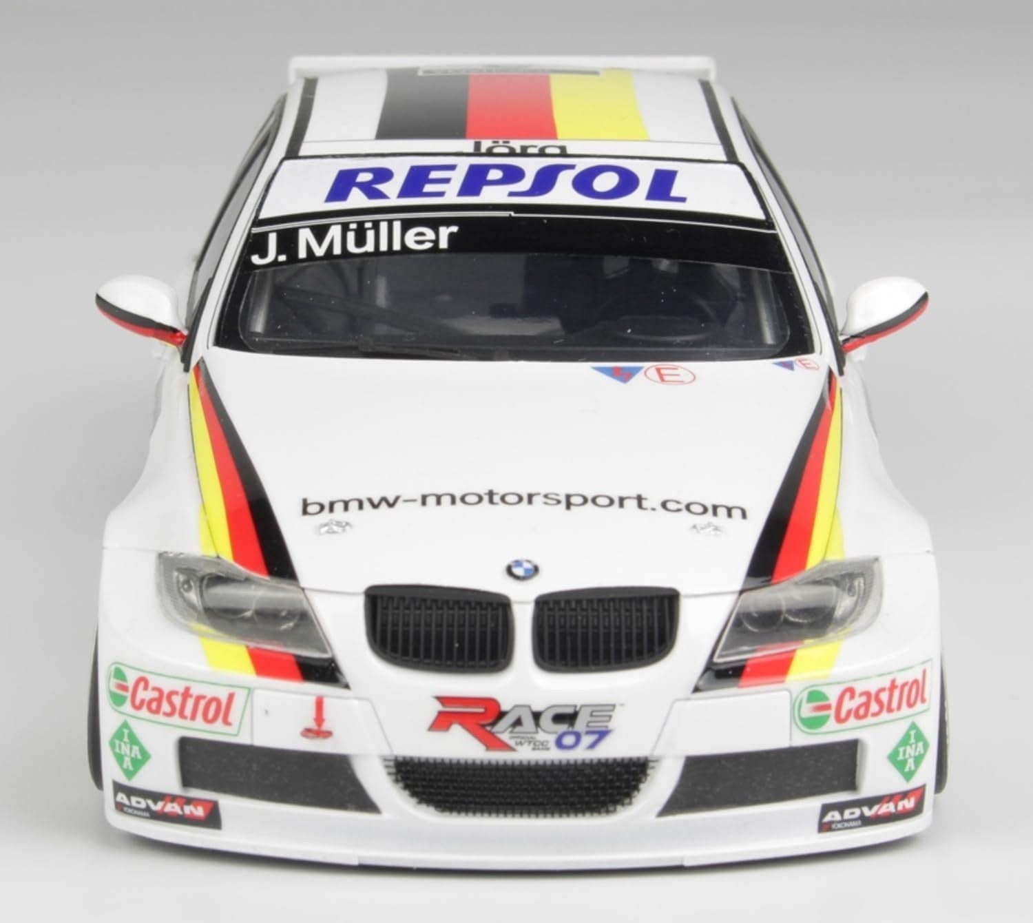 Platts/NUNU 1/24 Racing Series BMW 320SI E90 2008 WTCC Browns Hatchwinner NEW