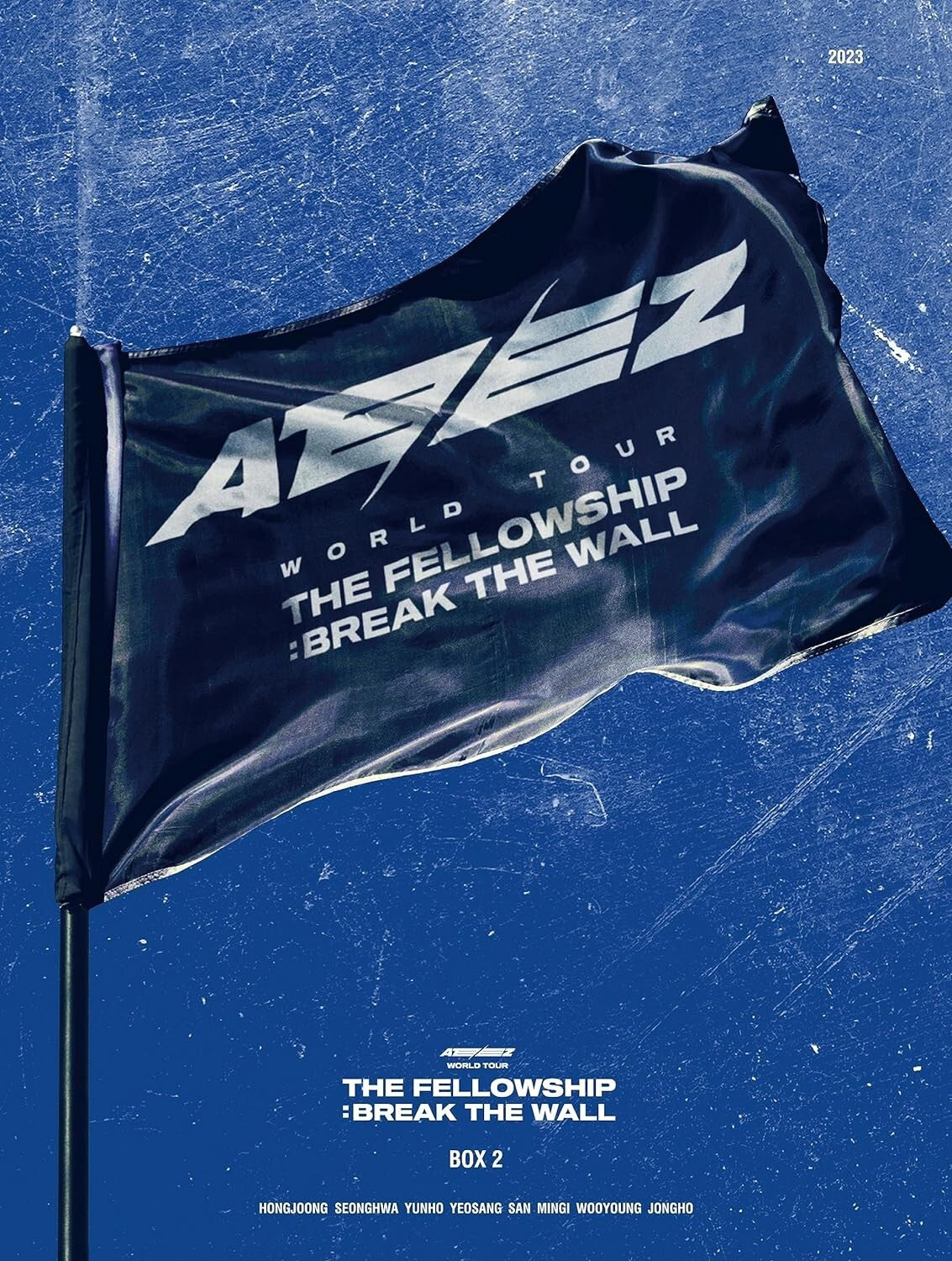 ATEEZ WORLD TOUR [THE FELLOWSHIP: BREAK THE WALL] BOX2 DVD COBA-7362 NEW