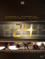 New 24 TWENTY FOUR COMPLETE BOX  Blu-ray