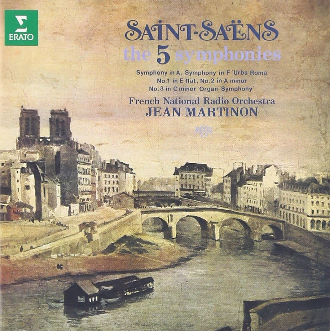 CD New JEAN MARTINON [CONDUCTOR] -SAINT-SAENS: COMPLETE SYMPHONIES