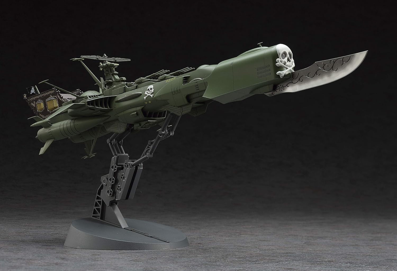 Hasegawa 1:1500 Space Pirate Battleship Arcadia NEW