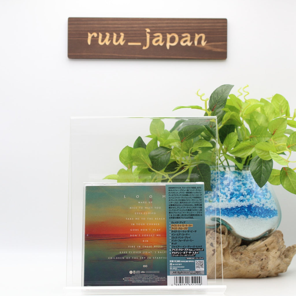 IMAGINE DRAGONS LOOM WITH 2 BONUS TRACKS ONLY in JAPAN EDITION CD New