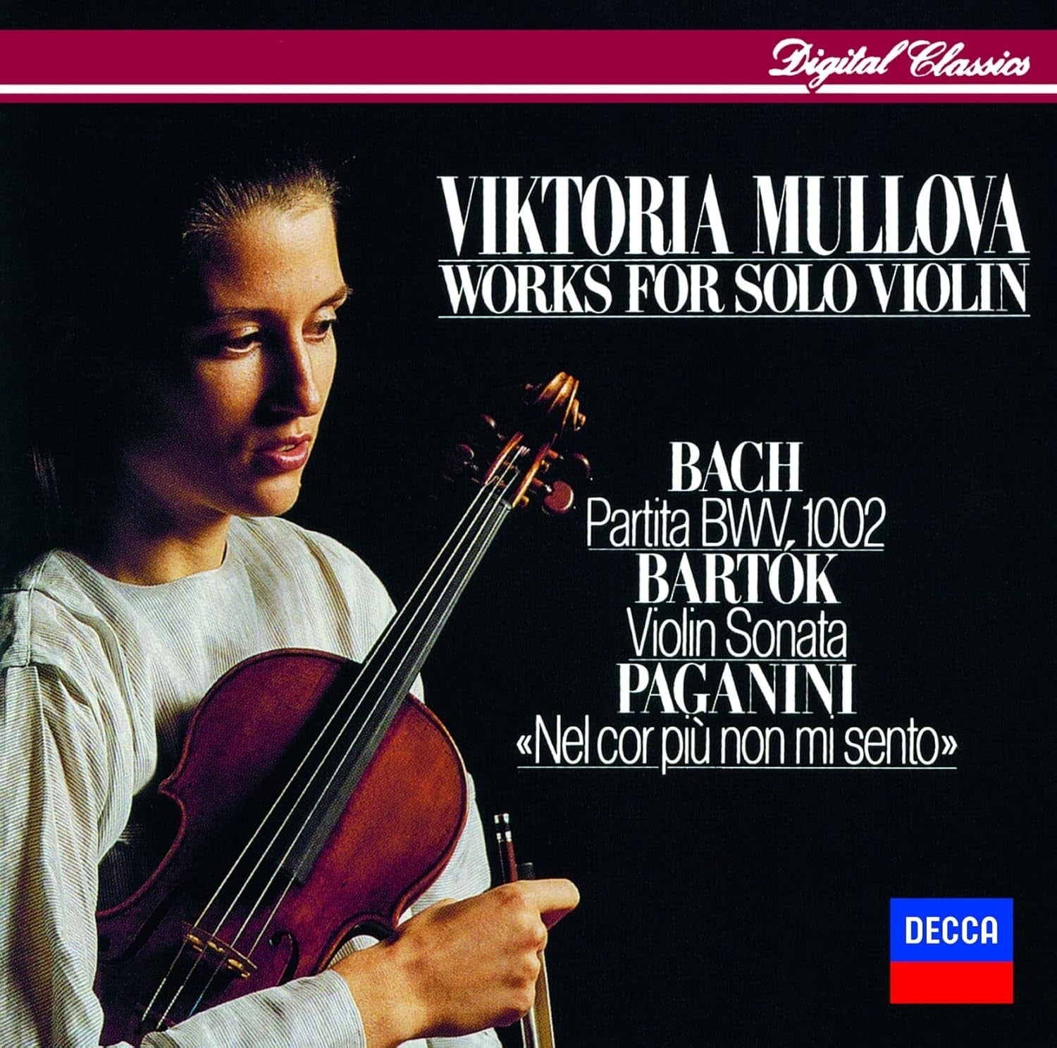 CD Viktoria Mullova Bach, Bartók, Paganini-Works For Solo Violin OBI