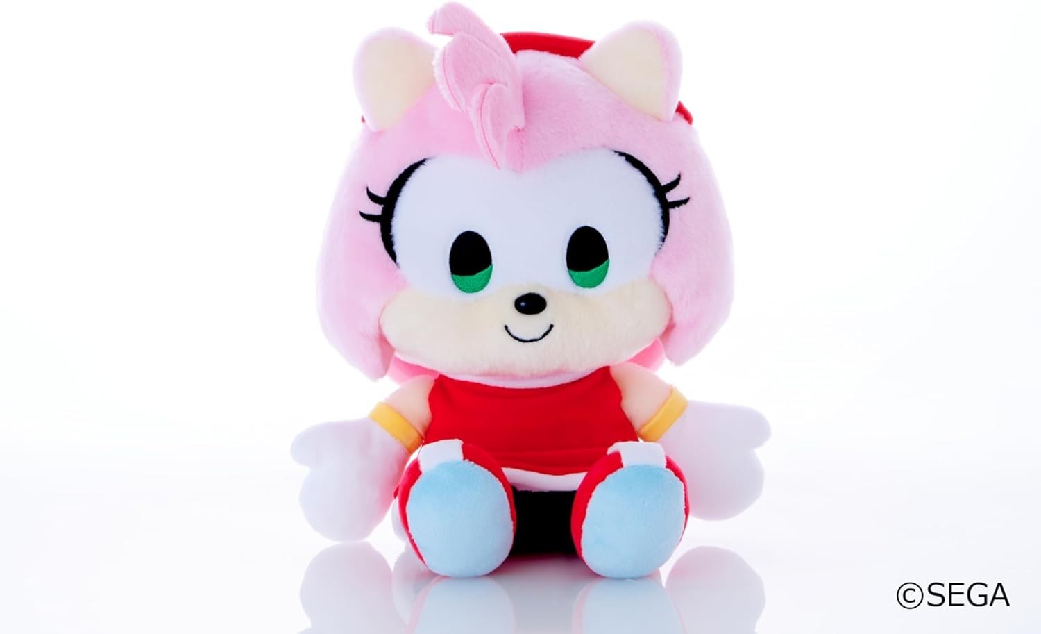 Sega Fave SONIC &amp FRIENDS Plush Toy M Emmy NEW