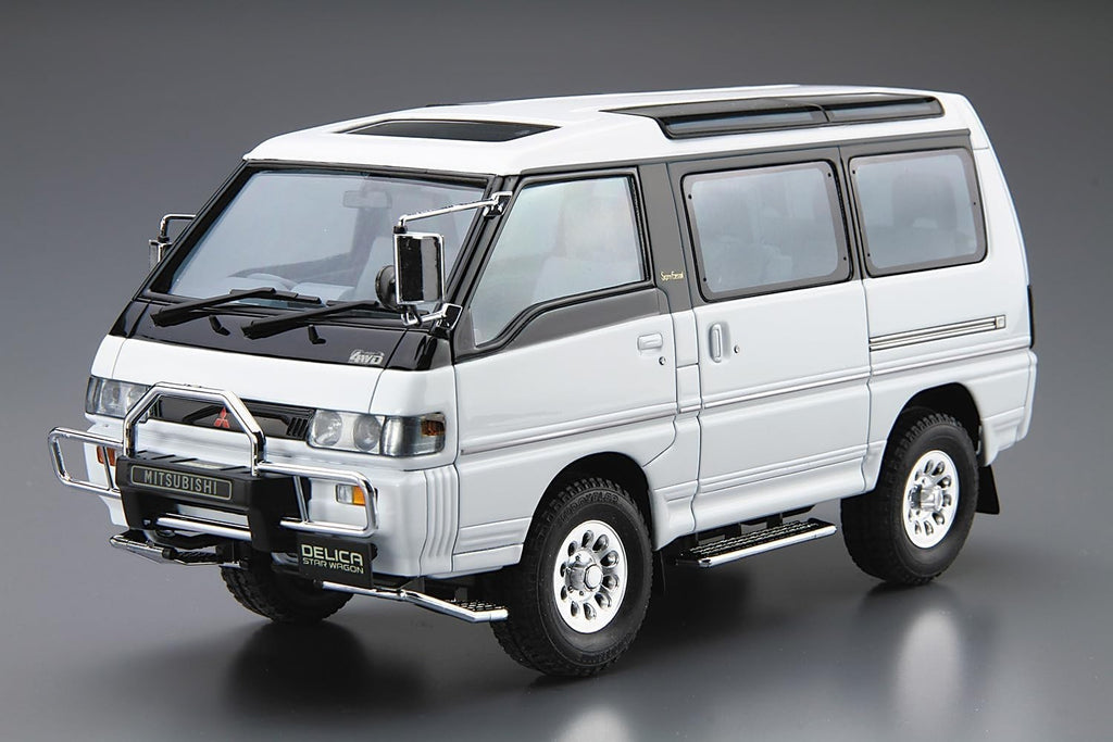 Aoshima Bunka Kyozai 1/24 The Model Car Series No.27 Mitsubishi P35W Delica NEW