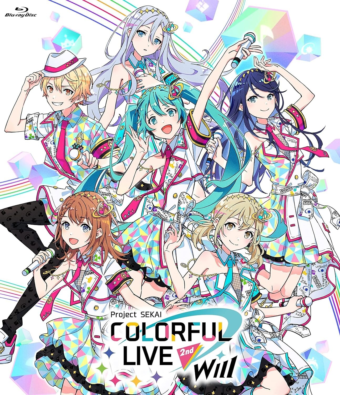Project Sekai COLORFUL LIVE 2nd -Will- [Regular Edition (Blu-ray)] Japan New