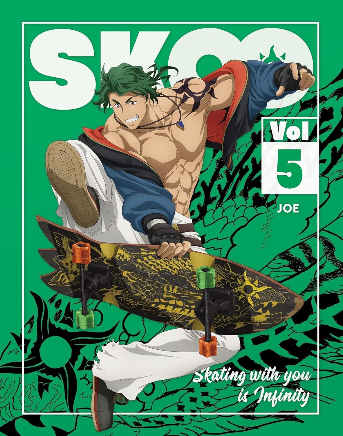 [Region 2] SK8 THE INFINITY-SK8 THE INFINITY VOL.5-JAPAN DVD+BOOK Ltd/Ed New