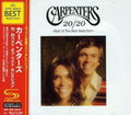 CD New Carpenters 20/20 The Best Selection Compil. Japan OBI