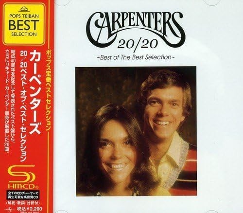 CD New Carpenters 20/20 The Best Selection Compil. Japan OBI