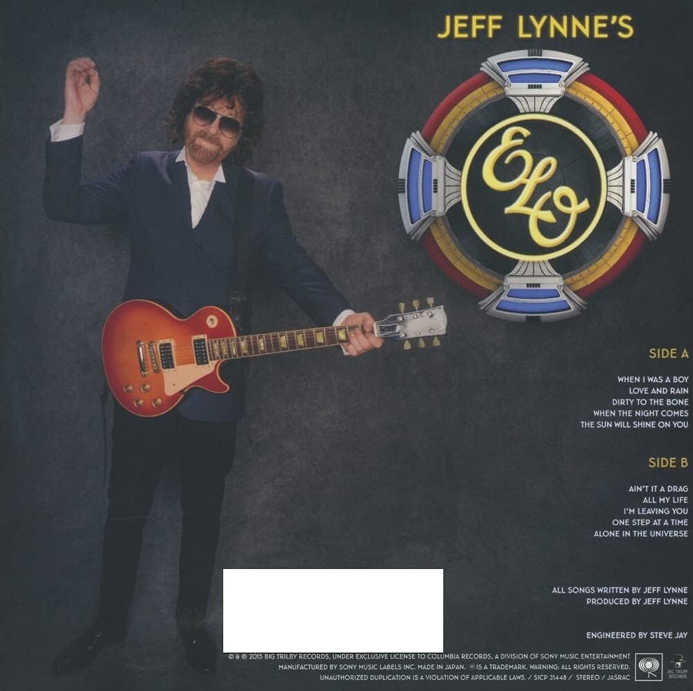 New JEFF LYNNE’S ELO ALONE IN THE UNIVERSE JAPAN MINI LP BLU-SPEC CD