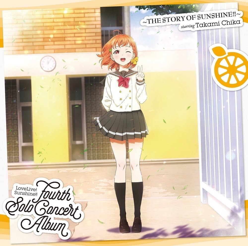 LoveLive Sunshine Takami Chika Fourth Solo Concert Album 2 CD Japan New