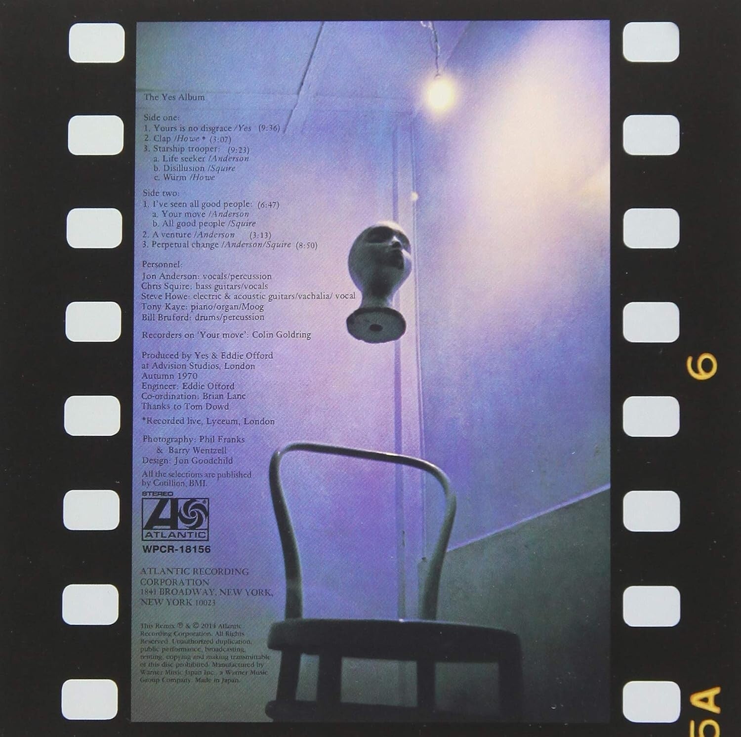Yes - The Yes Album - 2019 - UHQR CD - From Japan New