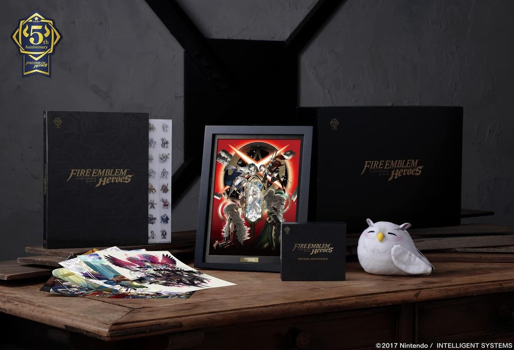 CD New FIRE Emblem Heroes 5th Anniversary Memorial Box CD Data DVD Limited