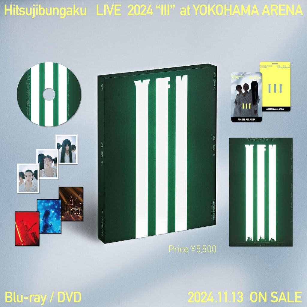Hitsujibungaku Live 2024 III at Yokohama Arena Blu-ray Japan KSXL-376 New