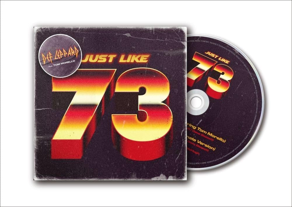 DEF LEPPARD JUST LIKE 73 feat. Tom Morello JAPAN SHM CD SINGLE NEW