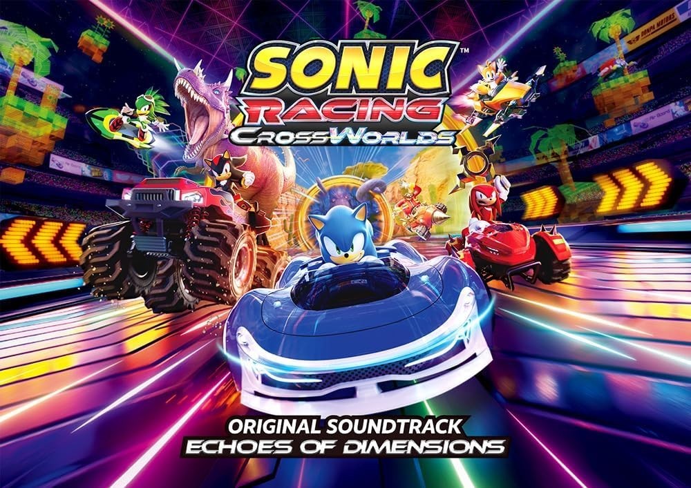 SONIC RACING CROSSWORLDS OST ECHOES OF DIMENSIONS SEGA JAPAN 4CD SOUNDTRACK