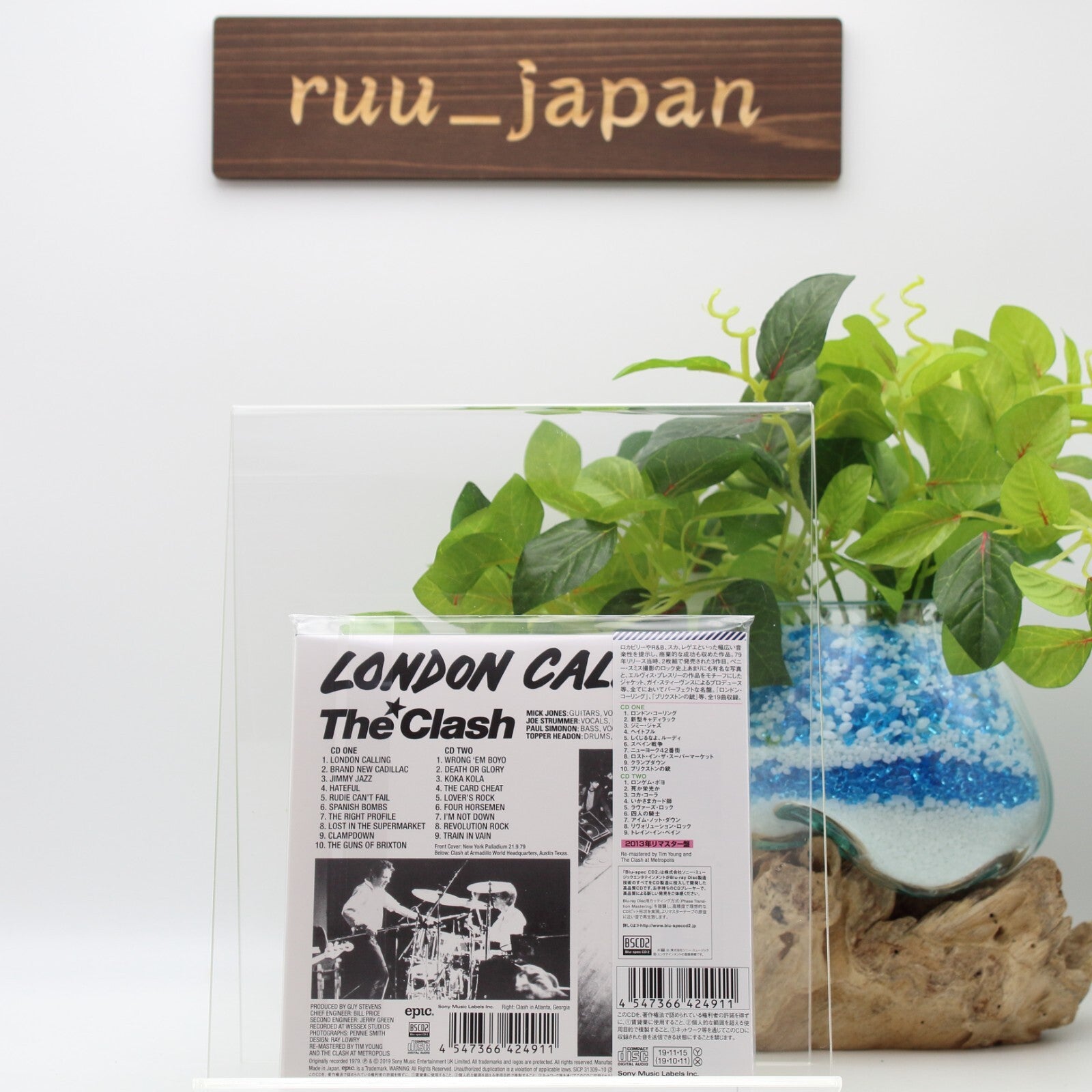 New 2019 THE CLASH LONDON CALLING 40TH JAPAN MINI LP 2 CD