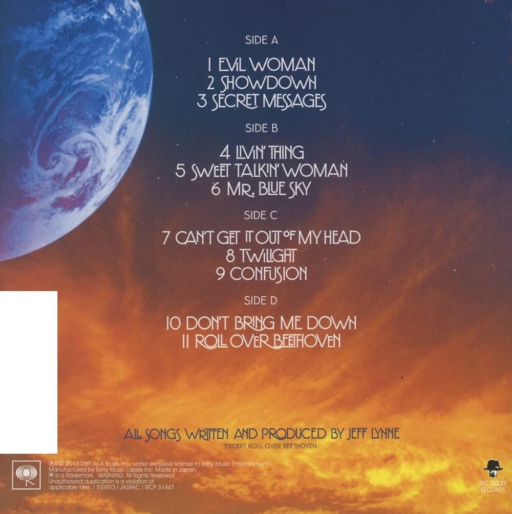 ELO ELECTRIC LIGHT ORCHESTRA LIVE JAPAN MINI LP BLU-SPEC CD New