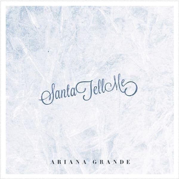 New Ariana Grande Santa tell me Limited Edition Clear Green Vinyl