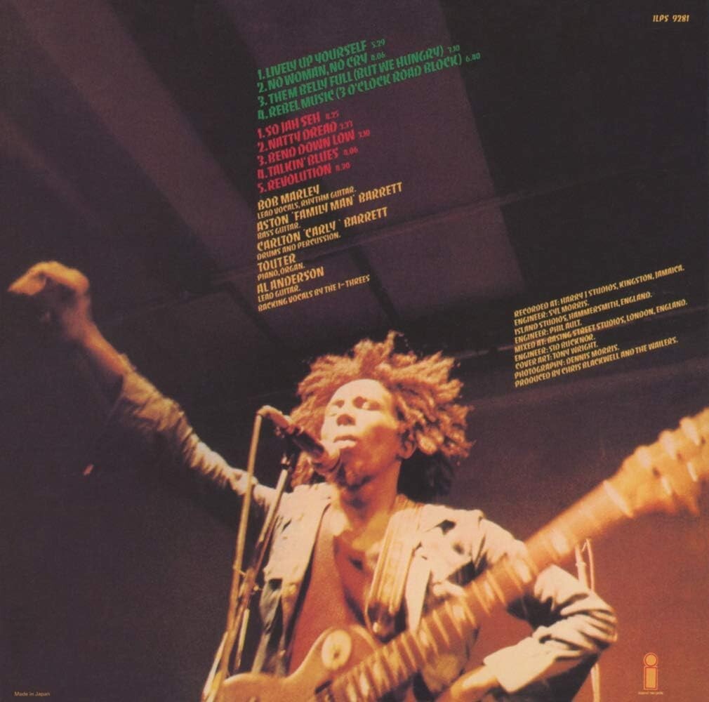 Bob Marley & The Wailers Natty Dread Paper Jacket Japan Music SHM-CD New