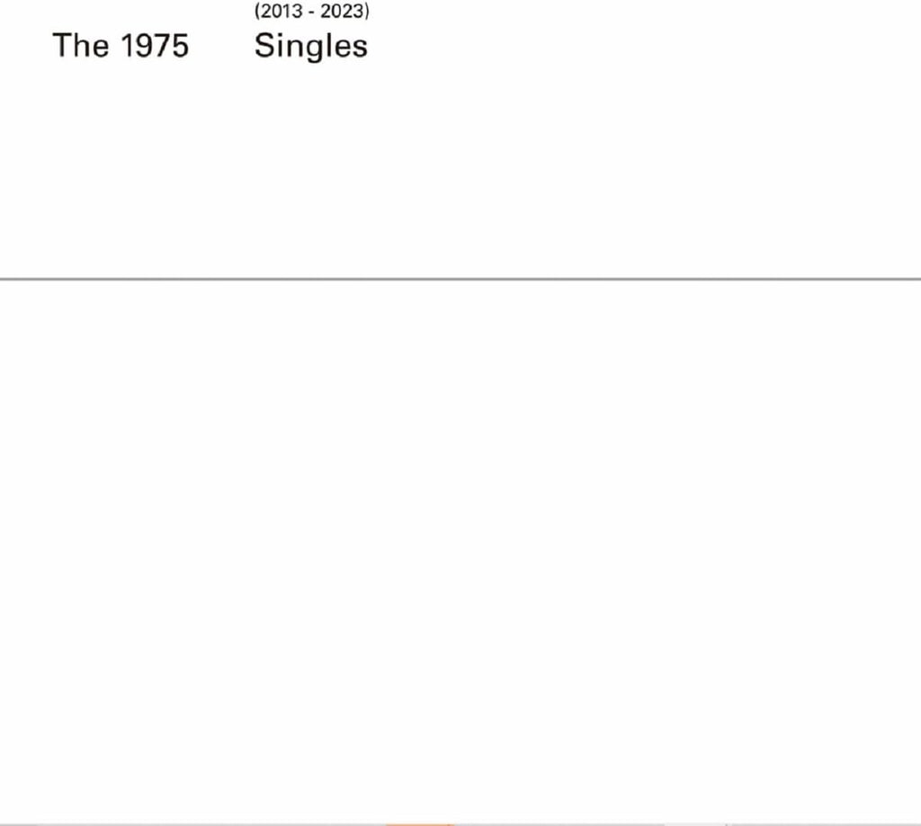 New The 1975 Singles (2013-2023) 7inch Analog Box Set Color Vinyl rock japan