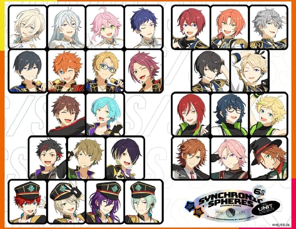Ensemble Stars DREAM LIVE 6th Tour Synchronic Spheres Blu-ray CD Japan NEW