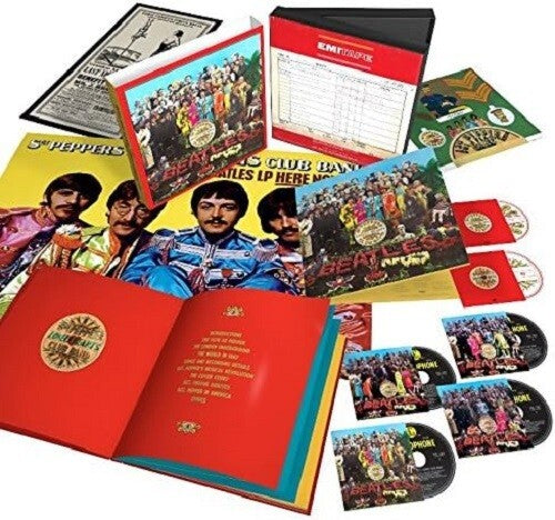 Sargent Peppers Lonely Hearts Club Band: 4CD+DVD+BD Super Delux Edition NEW