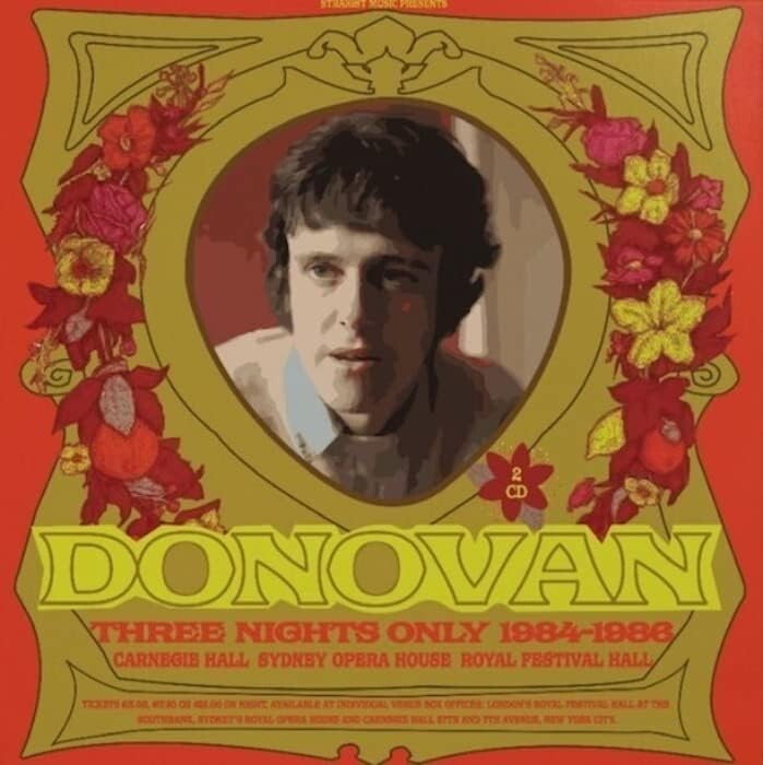 New DONOVAN-Three Nights Only 1984-1986-JAPAN CD Obi
