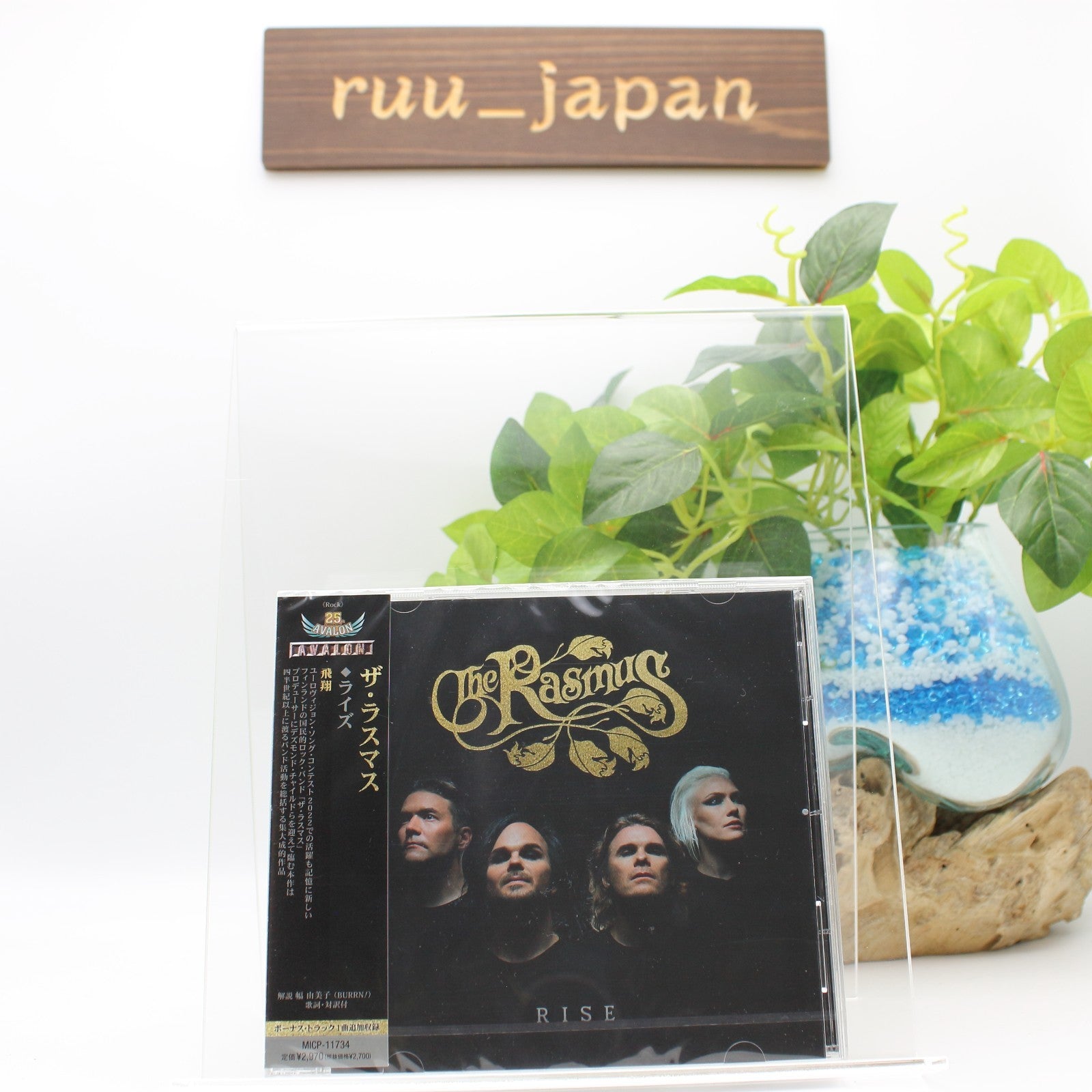 THE RASMUS RISE WITH BONUS TRACK JAPAN CD New