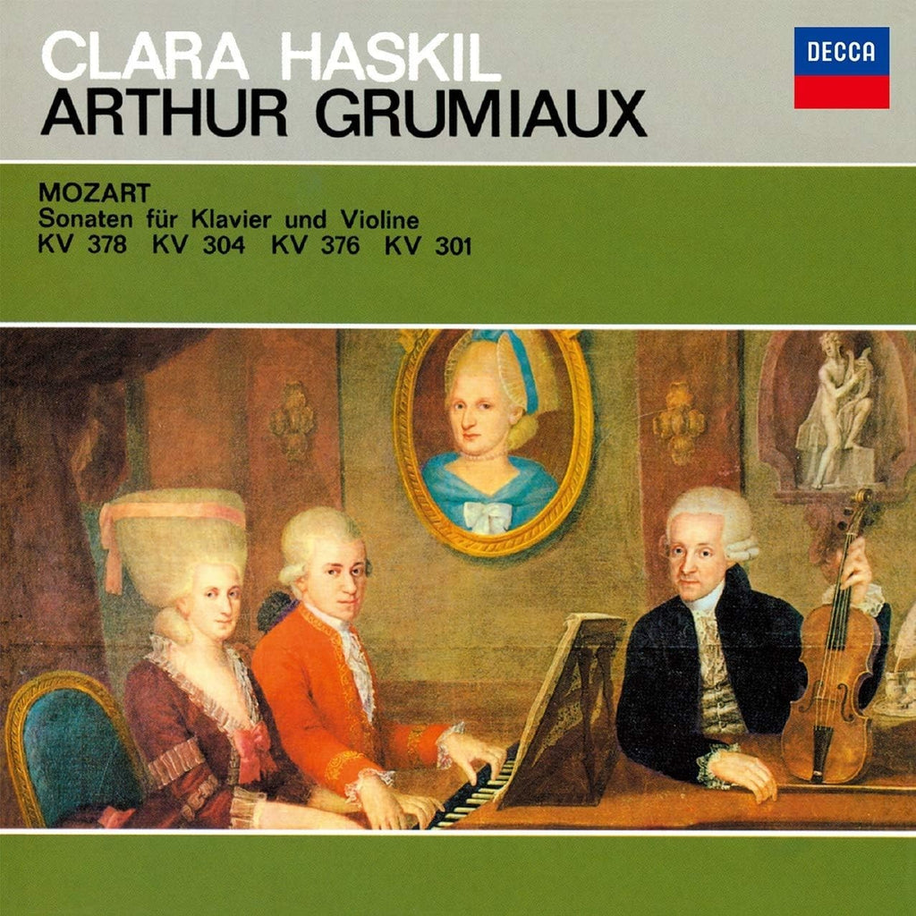 CD New Grumiaux Violin Mozart Sonatas 25,28,32,34 Japan OBI