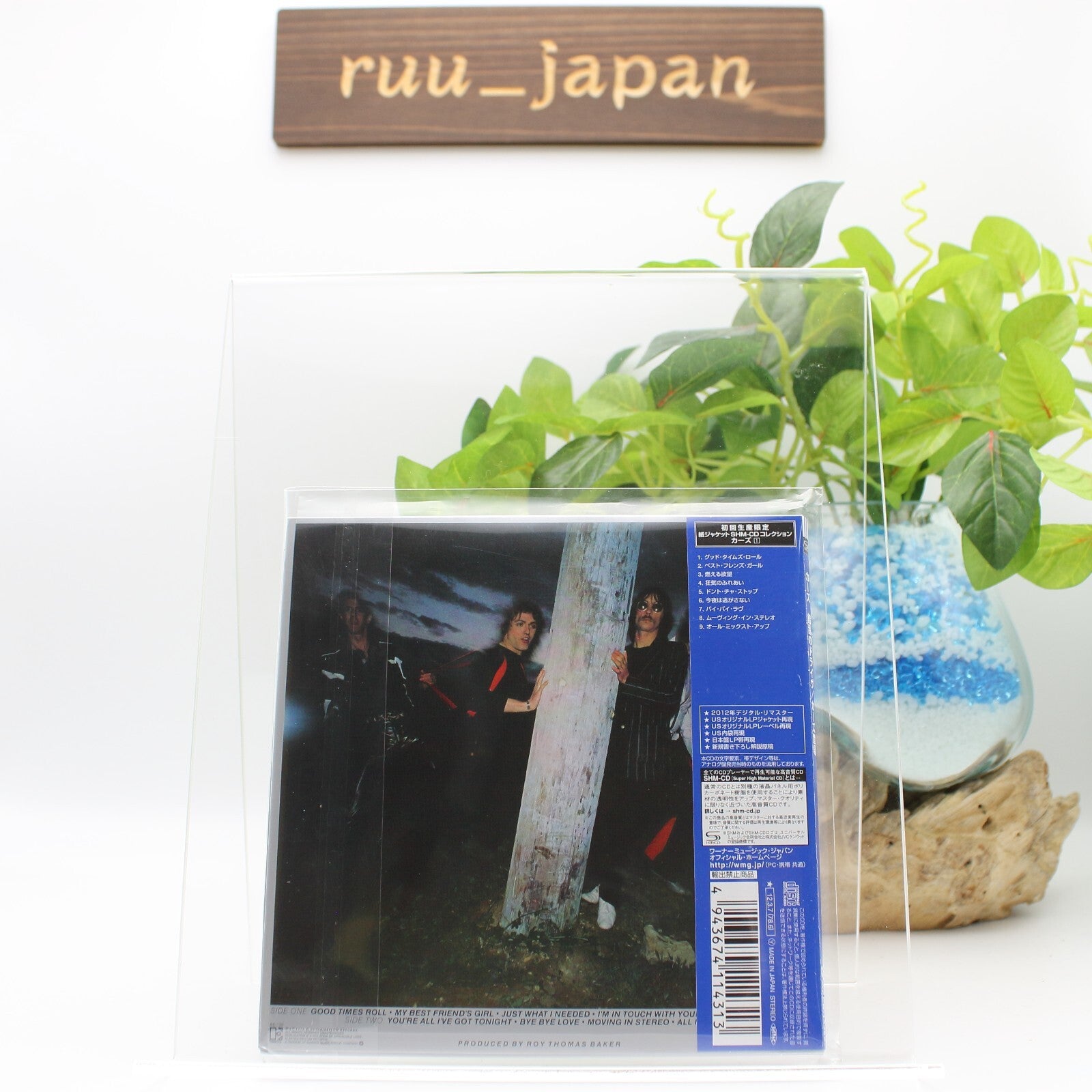 New THE CARS ST  JAPAN MINI LP SHM CD